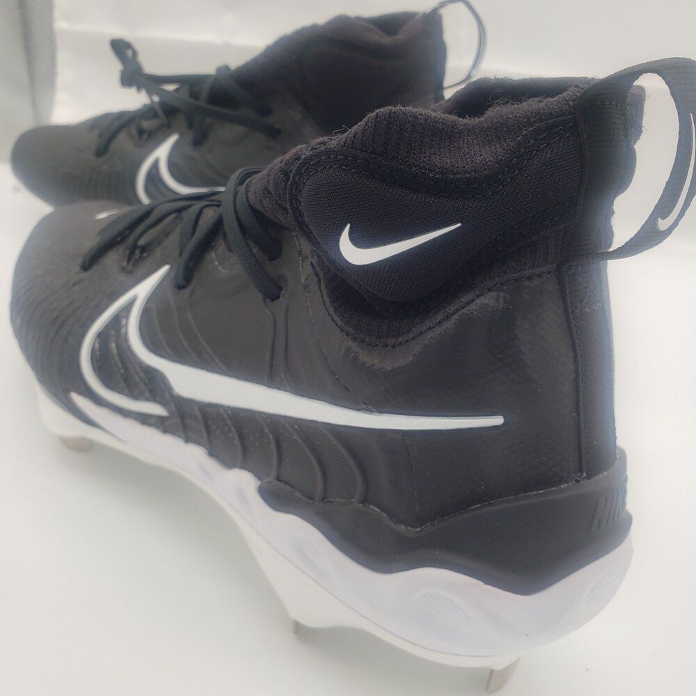 NEW Nike Alpha Huarache NXT Mens Metal Baseball Cleats Black Sz 10.5 DJ6517-001 - Picture 3 of 9